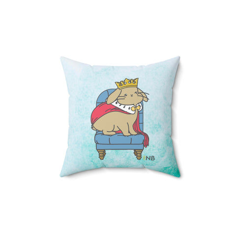 King of Hearts Square Pillow