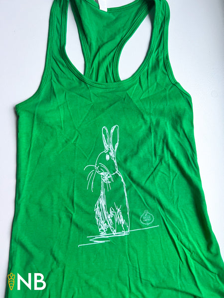 Hare We Go Racerback Tank Top (Various Sizes)