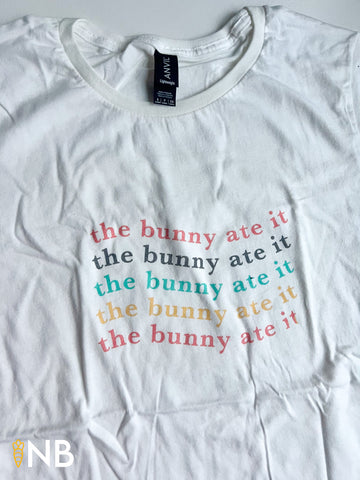 The Bunny Ate It TShirt Unisex TShirt (Small)