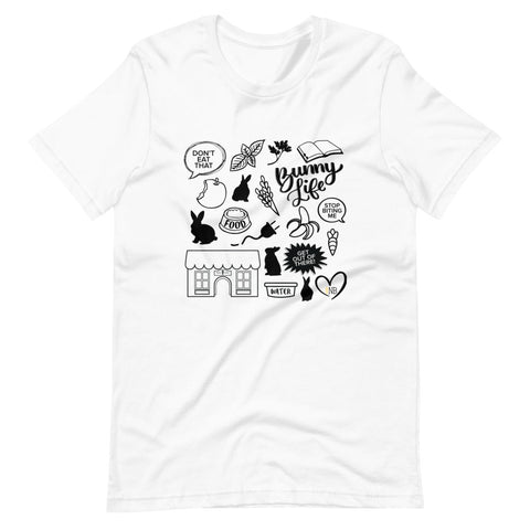 It's A Bunny Life For Me Unisex T-Shirt (Small)