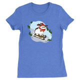 Hopping Through The Snow Womens TShirt