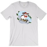 Hopping Through The Snow Unisex T-Shirt