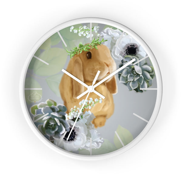 Hour By Flower Wall Clock