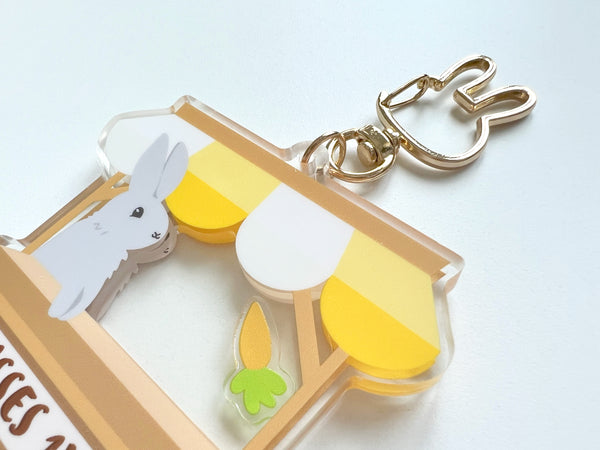 Lettuce Be Friends Shaker Keychain