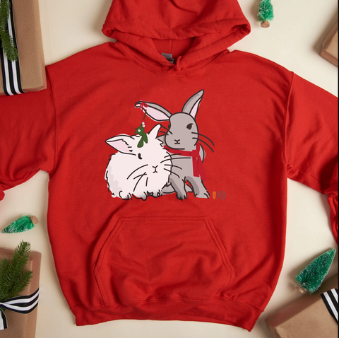 Bunny Kisses Unisex Hoodie