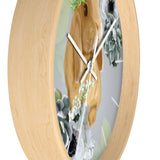 Hour By Flower Wall Clock