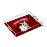 Bunny Kisses Acrylic Tray