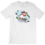 Hopping Through The Snow Unisex T-Shirt