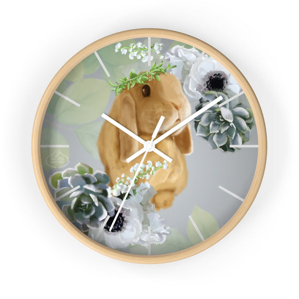 Hour By Flower Wall Clock