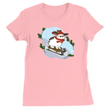 Hopping Through The Snow Womens TShirt