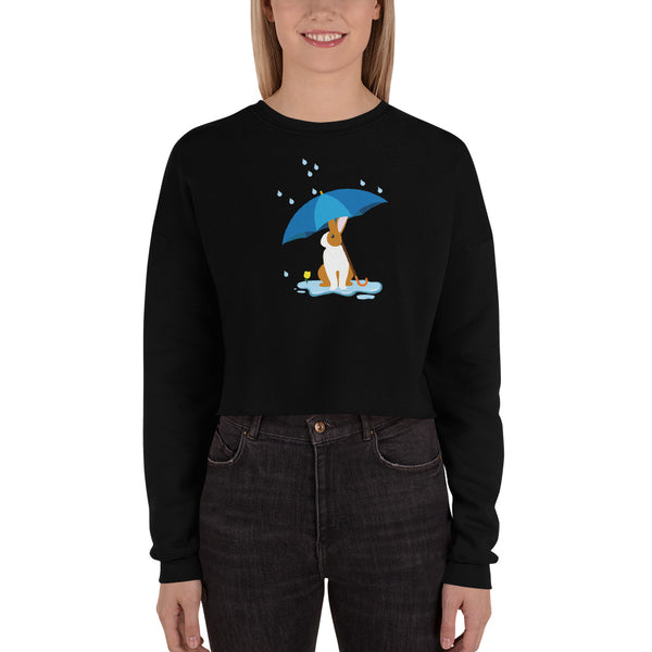 Rain Or Shine Crop Sweatshirt