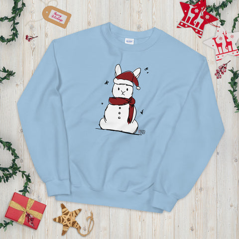 Frosty The Snowbun Pullover Sweatshirt