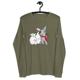 Bunny Kisses Unisex Long Sleeve Tee