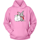 Bunny Kisses Unisex Hoodie